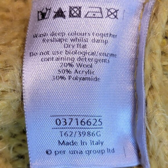 Per Una Italian-Made Wool Blend Cardigan โ Soft & Chic โ Size S - Picture 11 of 13